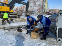 ООО 'Тюмень Водоканал' впервые  провело врезку магистрального водовода под давлением