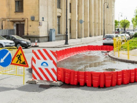 Водоканал Санкт-Петербурга тестирует специальное устройство для предотвращения разлива воды при аварийных работах 