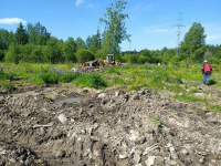 Строительство узла водопроводных сооружений началось в Красноборском городском поселении Ленинградской области