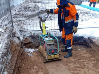 ГУП «Леноблводоканал» завершает строительство в г. Луге новой сети водоотведения