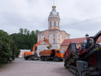 Водоканал Петербурга провел реконструкцию сети водоснабжения Александро-Невской лавры