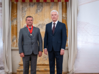 Генеральный директор АО «Мосводоканал» Александр Пономаренко. награжден знаком отличия «За заслуги перед Москвой»